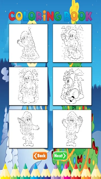 Christmas Coloring Book - for Kids Screenshots