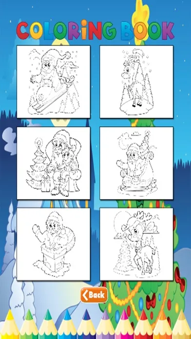 Christmas Coloring Book - for Kids Screenshots