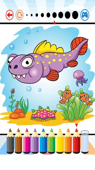 Zrzuty ekranu Dinosaur Coloring Book - For Kids