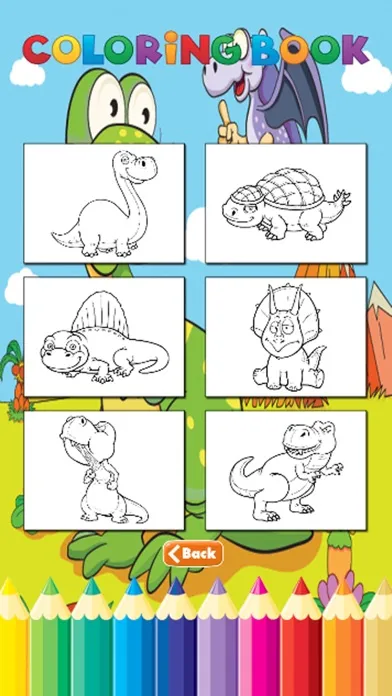 Dinosaur Farm Coloring Book - Activities for Kid應用截圖