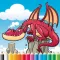 Dragon Art Coloring Book - Activities for Kid