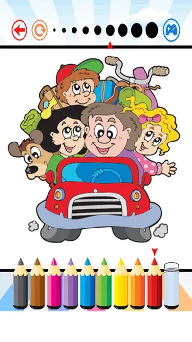 ภาพหน้าจอของ Family Coloring Book - Activities for Kids