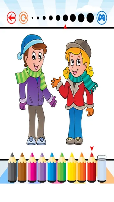 ภาพหน้าจอของ Family Coloring Book - Activities for Kids