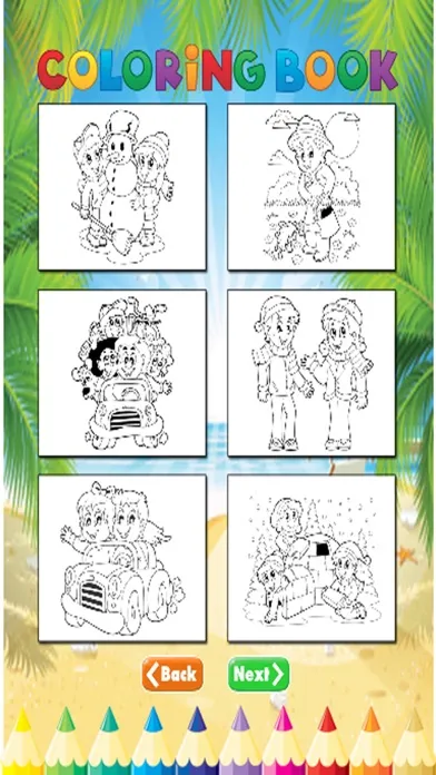 ภาพหน้าจอของ Family Coloring Book - Activities for Kids