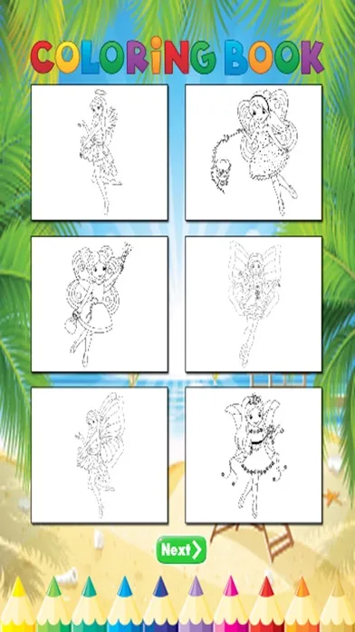 Fairy Art Coloring Book - for Kids應用截圖