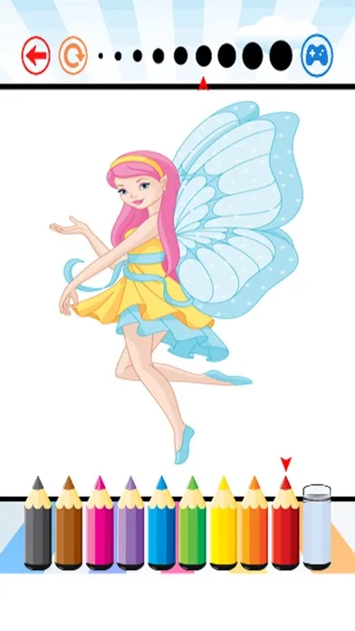 Fairy Art Coloring Book - for Kids應用截圖