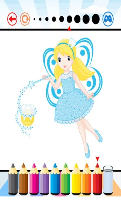 Fairy Art Coloring Book - for Kids應用截圖
