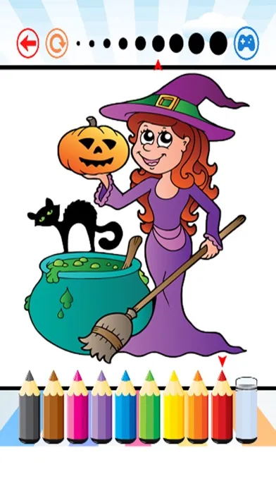 Halloween Coloring Book - Activities for Kids স্ক্রিনশট