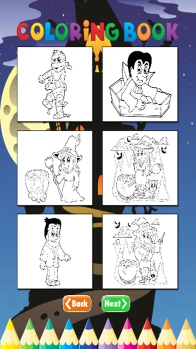 Halloween Coloring Book - Activities for Kids স্ক্রিনশট
