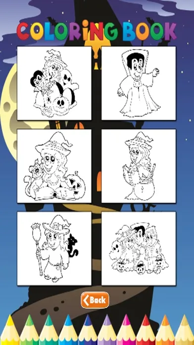 Halloween Coloring Book - Activities for Kids স্ক্রিনশট