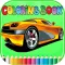 luxury Car Coloring Book - Activities for Kids