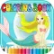 Mermaid Animal Coloring Book - for Kids