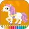 Pony Coroling Book - Activities for Kids