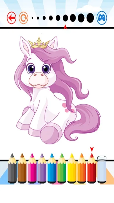 Pony Coroling Book - Activities for Kids应用截图