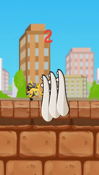 Running disappear avoid obstacles Ekran Görüntüleri