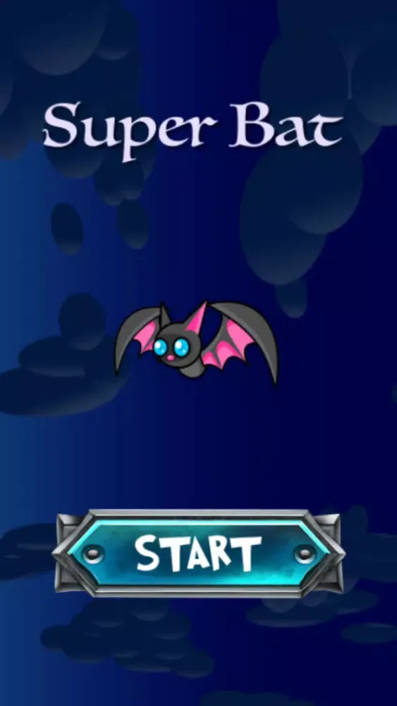Tangkapan skrin Super Bat Endless Flying Game Free