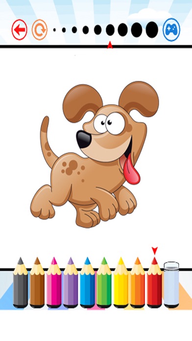 Скриншоты The Dog Coloring Book - Activities for Kid