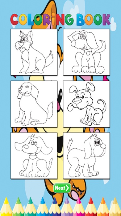 Скриншоты The Dog Coloring Book - Activities for Kid
