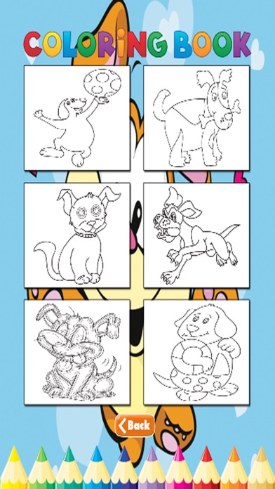 Скриншоты The Dog Coloring Book - Activities for Kid