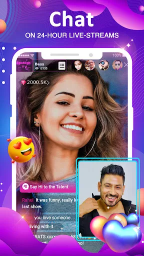 StreamKar - Live Stream & Chat स्क्रीनशॉट