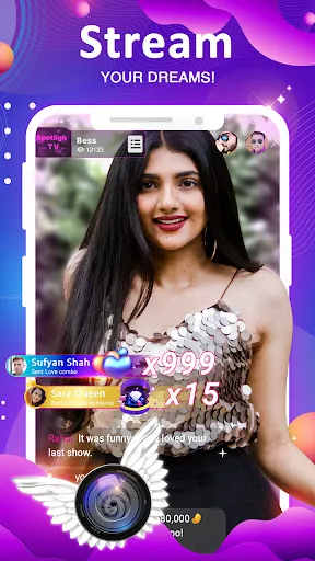 StreamKar - Live Stream & Chat स्क्रीनशॉट