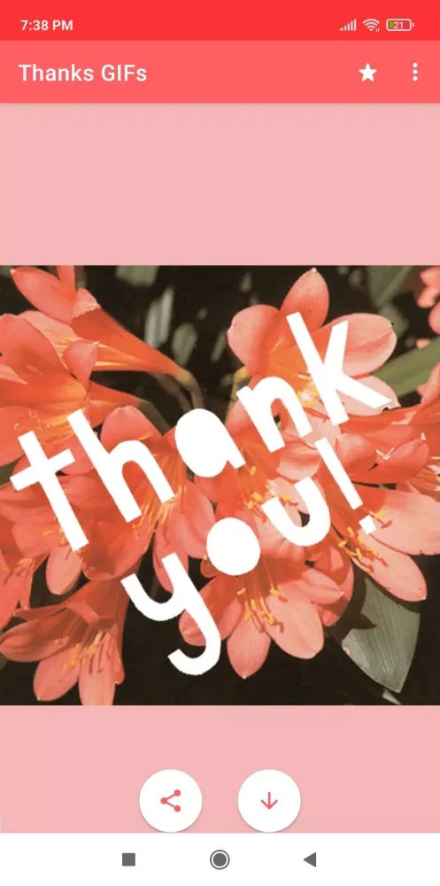 Thank You - GIF & Stickers Screenshots