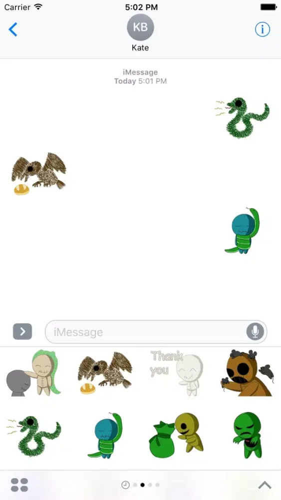 Zrzuty ekranu 7 Sins Stickers
