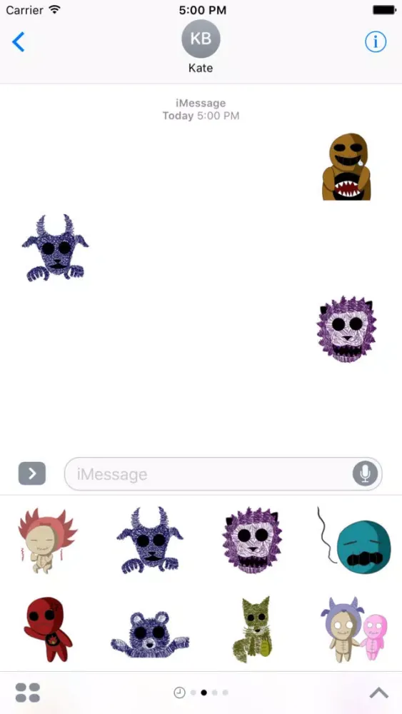 Zrzuty ekranu 7 Sins Stickers