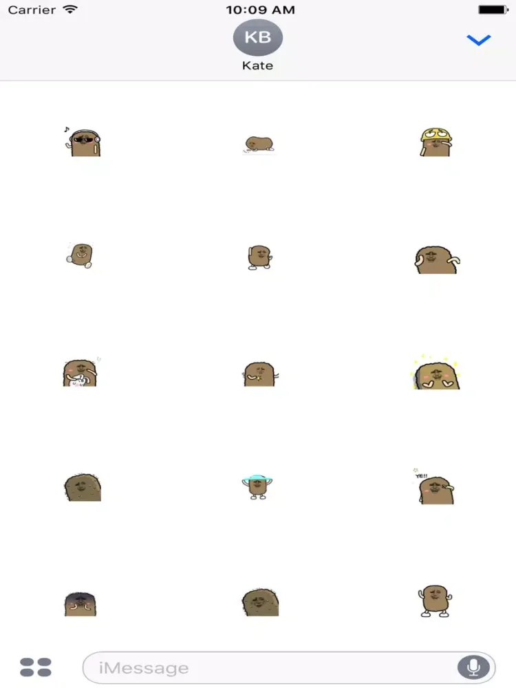 Captures d'écran de Funny Steak Gifs iPad 