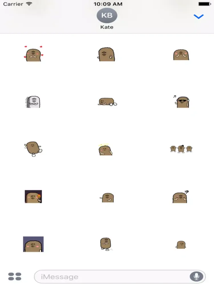 Captures d'écran de Funny Steak Gifs iPad 