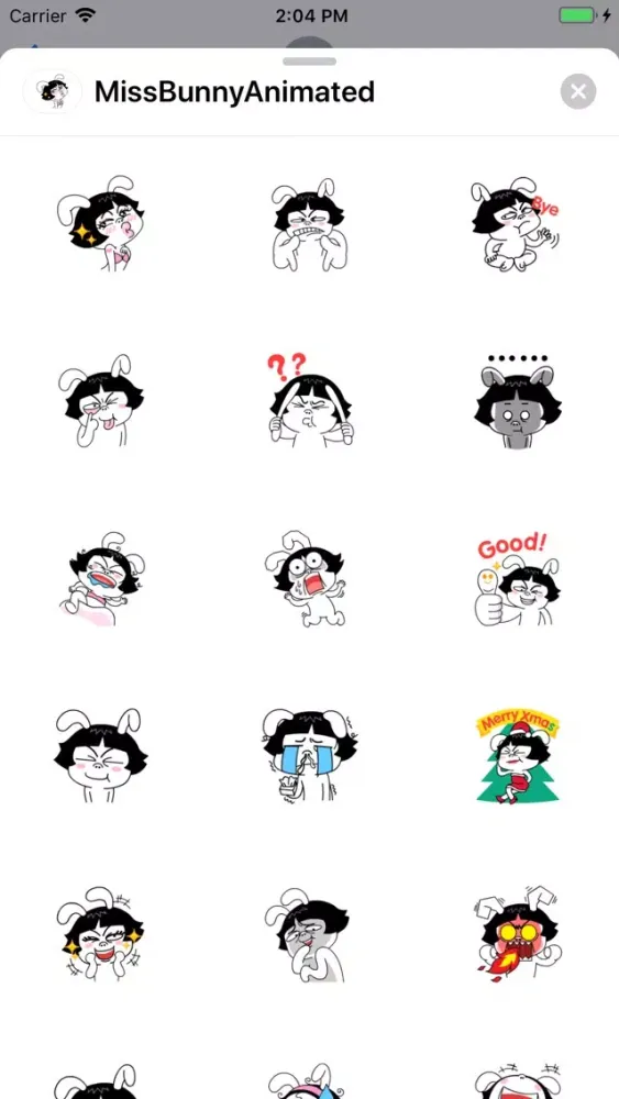 Ảnh chụp màn hình của Miss Bunny Animated