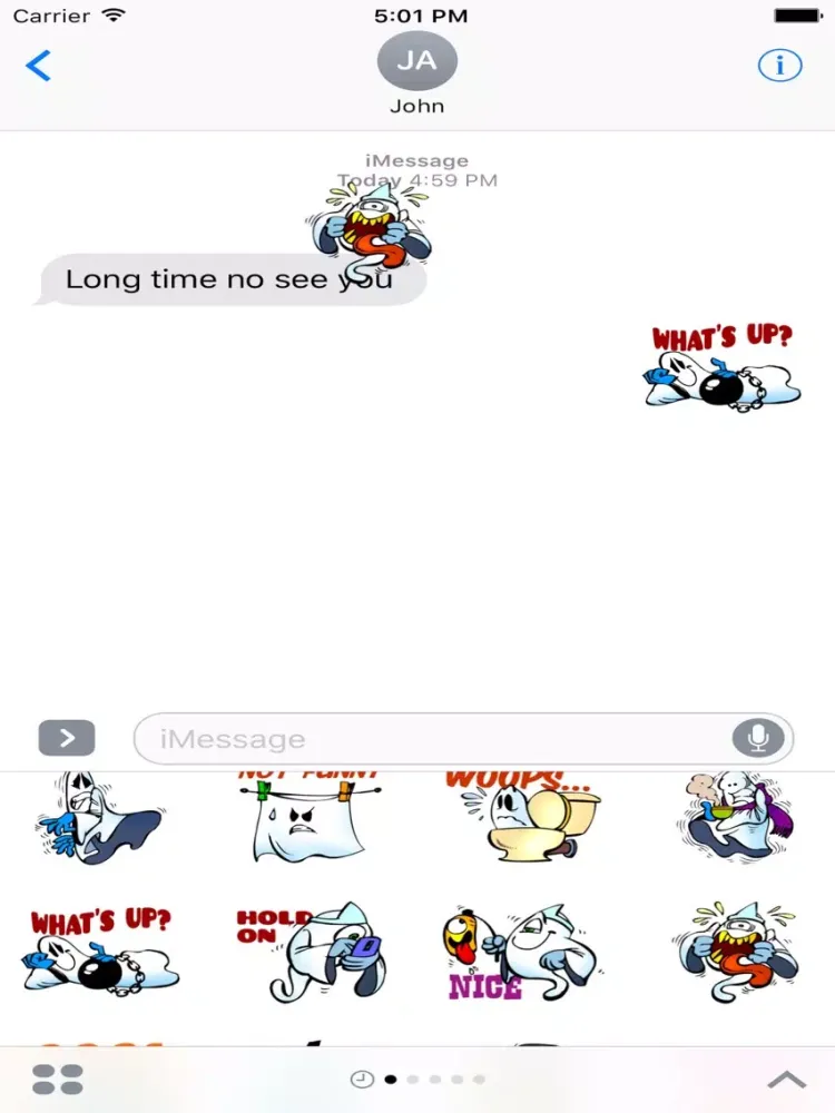 Скриншоты Scrummy Halloween Stickers iPad 