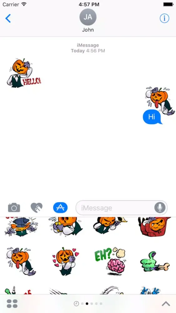 Скриншоты Scrummy Halloween Stickers