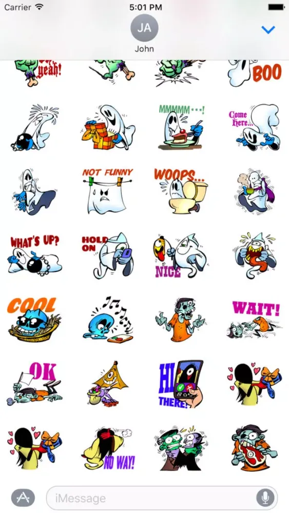Скриншоты Scrummy Halloween Stickers