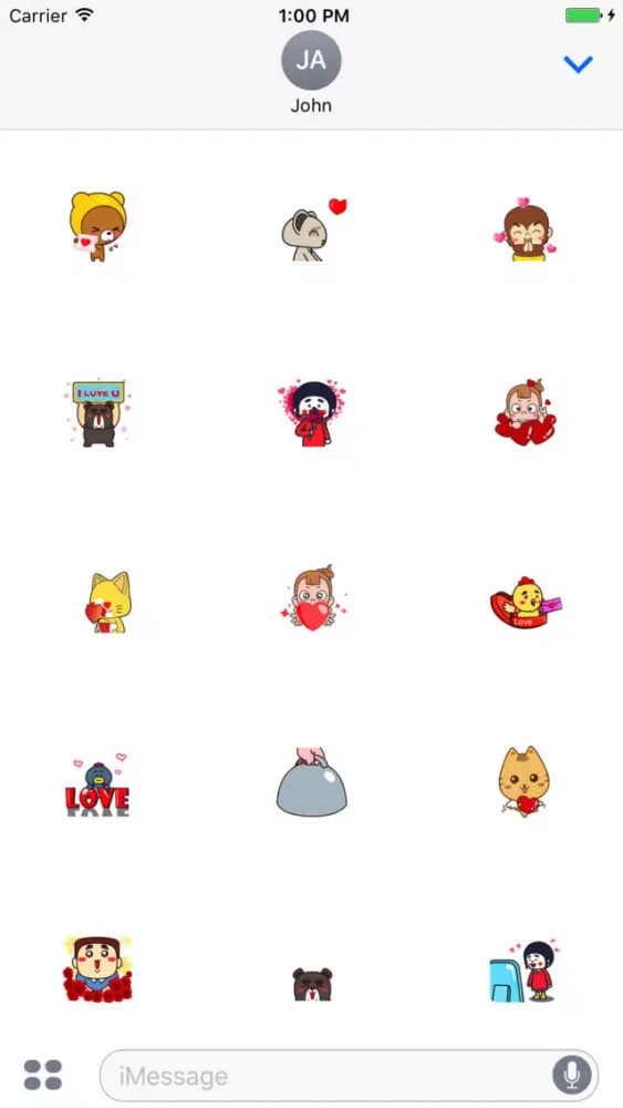Love Day Emoji Gifs Screenshots