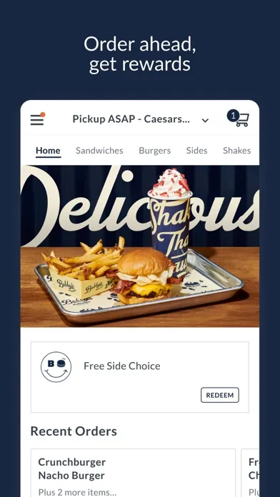 Capturas de pantalla de Bobby's Burgers by Bobby Flay