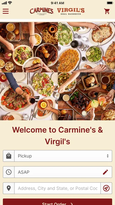 Captures d'écran de Carmine's NYC & Virgil's BBQ