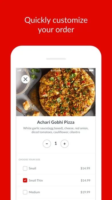 Tangkapan layar Curry Pizza House Rewards