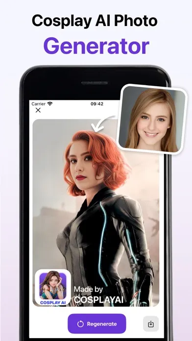 Скриншоты Cosplay AI Photo Generator