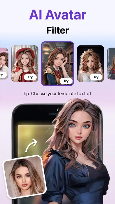 Скриншоты Cosplay AI Photo Generator