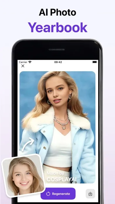 Скриншоты Cosplay AI Photo Generator