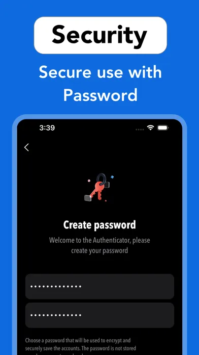 Captures d'écran de 2FA - Authenticator, Verify ID