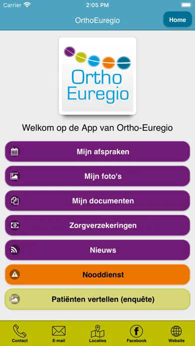 Ảnh chụp màn hình của Ortho Euregio