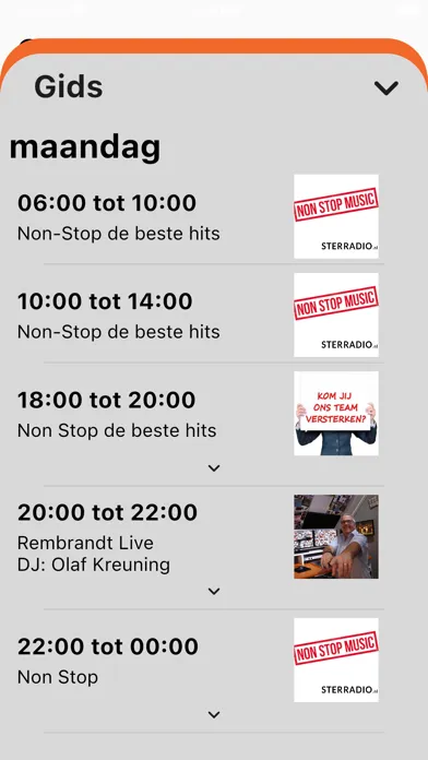 Sterradio.nl应用截图