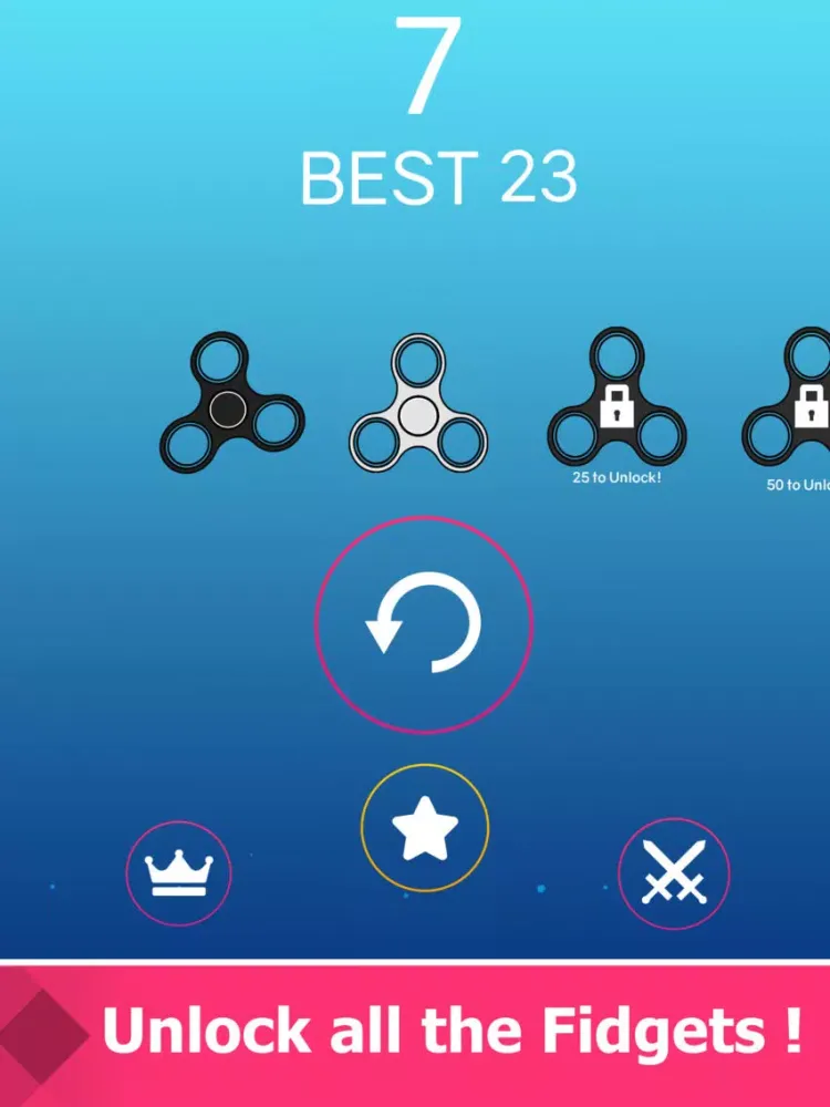 Captures d'écran de Balls vs Fidget Spinner - Extreme Spin Challenge ! iPad 