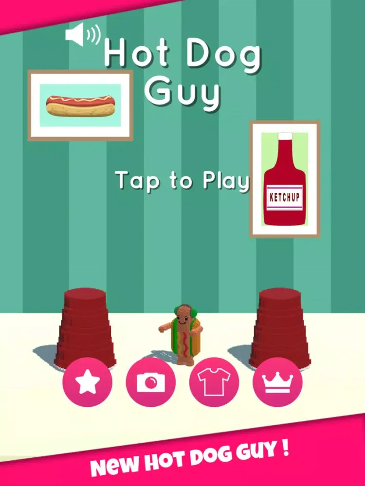 Capturas de tela do Dancing Hot Dog Guy - Spot Me Challenge iPad 