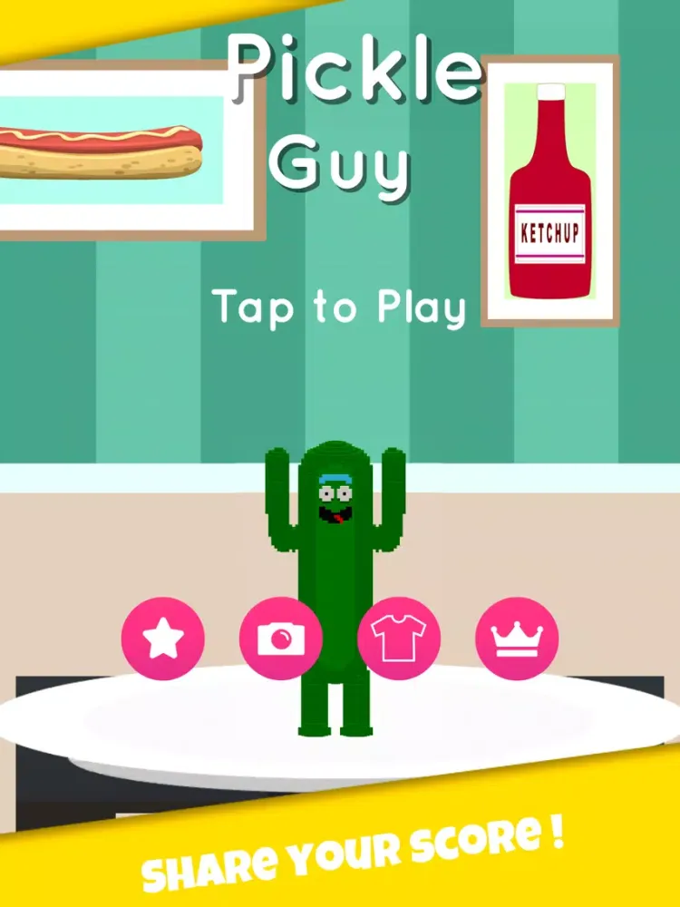 Pickle Boi - Don't Get Chopped iPad 应用截图