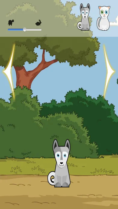 Tangkapan layar Tap the dogs for toddlers