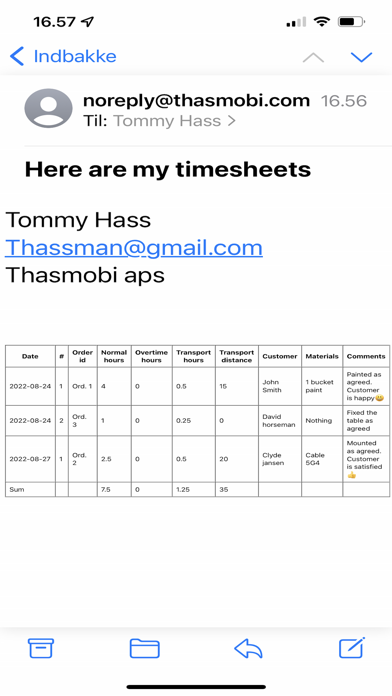 Daily Timesheets应用截图
