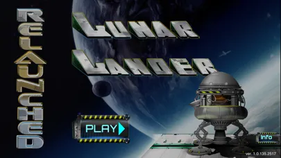 ภาพหน้าจอของ Lunar Lander Relaunched